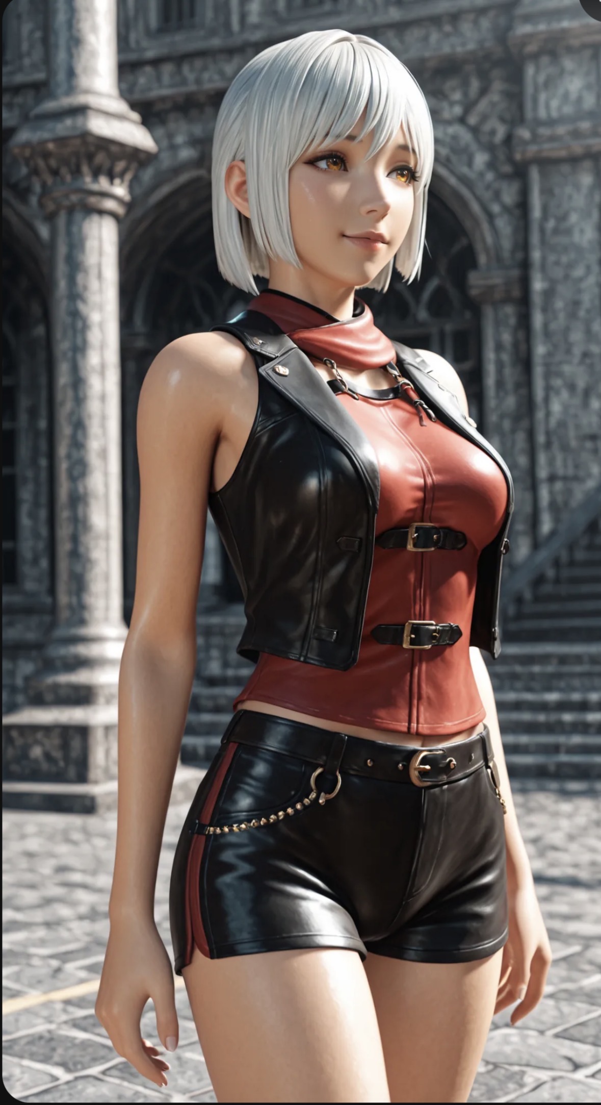 Nova "Silver" Voss, Cyber-hunter cosplayer